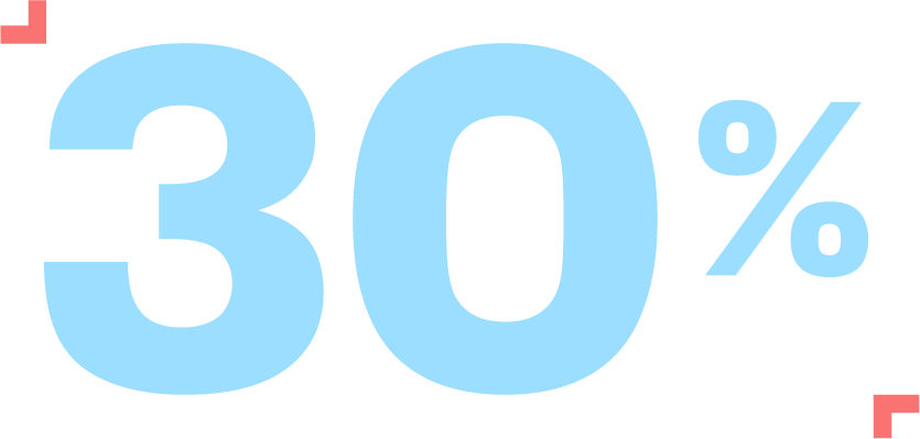 30 % de descuento 30 % de descuento